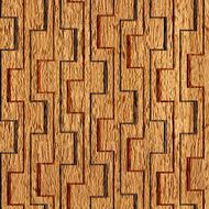 Decorative wooden pattern for seamless background N3