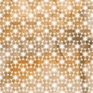 Vector Seamless Pattern with white snowflakes on watercolor back