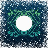 Christmas decoration frame N34