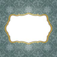 Christmas decoration frame N41