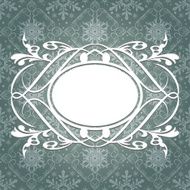 Christmas decoration frame N42