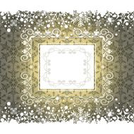 Christmas decoration frame N87