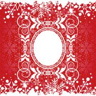 Christmas decoration frame N90