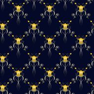 Damask seamless pattern N744