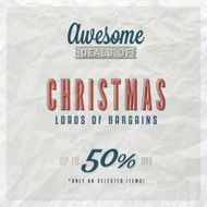 Christmas sale label N9