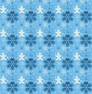 Snowflake Abstract Background Seamless wallpaper N102