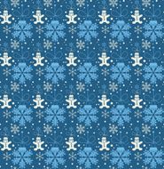 Snowflake Abstract Background Seamless wallpaper N103