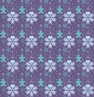 Snowflake Abstract Background Seamless wallpaper N122