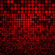 Abstract dark red circles seamless pattern background