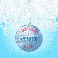 new year2015label N2