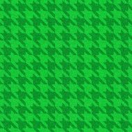 Seamless houndstooth green glitter pattern