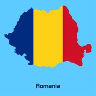 vector map of Romania N2