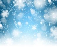 Christmas background with fallen snowflakes N3