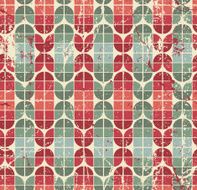 Colorful worn geometric seamless pattern decorative abstact
