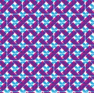 Colorful geometric seamless pattern symmetric endless vector N12