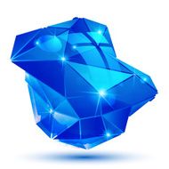 Plastic pixilated dimensional complicated object synthetic N2