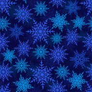 Snowflakes seamless pattern N17