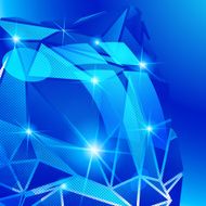 Contemporary bright background dot textured 3d