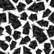 Black arrows seamless pattern geometric contemporary style