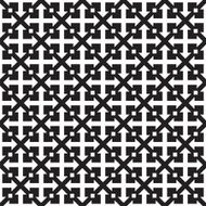 Repeating geometric seamless pattern Vector