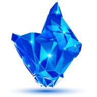 Contemporary plastic pixel dimensional object