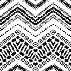 Hand drawn painted seamless pattern Vector illustration N78
