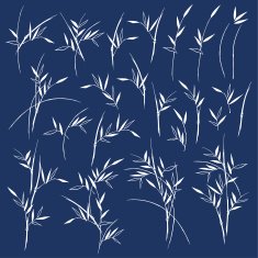 Bamboo illustration N6