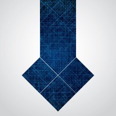 Abstract vector futuristic blue background N2
