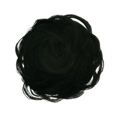 Black Yarn Ball Background