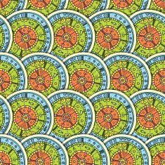 Ethnic seamless pattern N93