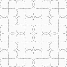 Gray dotted intersecting pointy