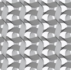 Ribbons dark and light intersecting waves pattern N2