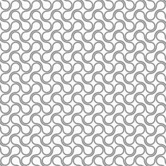 Gray rounded shapes ornament N2