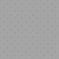 Gray ornament with white and black mosaic crosses N2