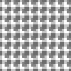Monochrome pattern with black gray and white overlapping squares N2