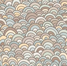 Seamless pattern waves N2