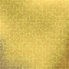 Gold abstract background with tiny squares