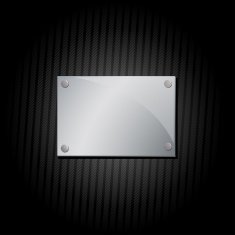 silver plaque and texture