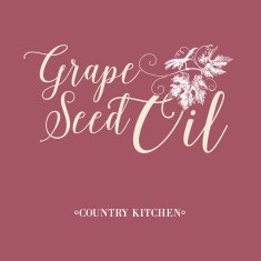 Grape seed oil