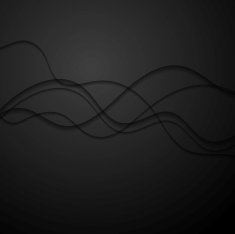 Abstract black waves modern background N2