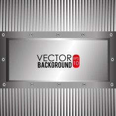 Metal design vector illustration N4