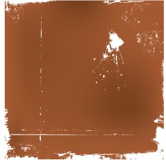 Grungy frame BROWN