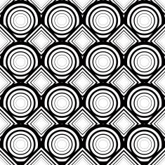 Seamless geometric background black and white stripes
