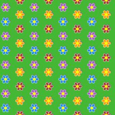 Seamless pattern Colorful flower background