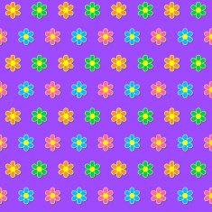 Seamless pattern Colorful flower background N2