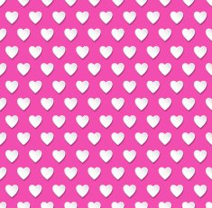 Valentine's day heart patterned background