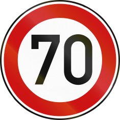 Speed Limit 70 N2