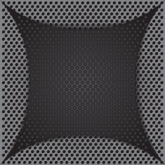 Abstract dotted metal design Vector illustration