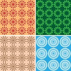 seamless bright vector geometric textures