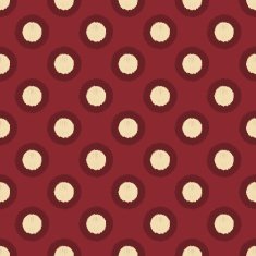 seamless scribble polka dots pattern N4